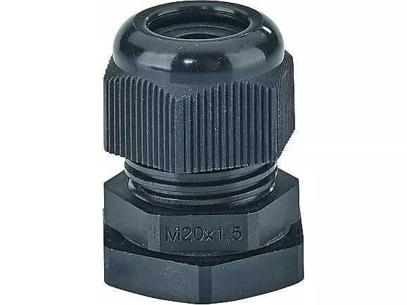 Hensel ASS 20  Kablo Rakoru; IP66/67/69, M20, PA, H/S F, FR, RAL 9005 (Siyah)