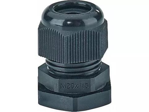 Hensel ASS 20  Kablo Rakoru; IP66/67/69, M20, PA, H/S F, FR, RAL 9005 (Siyah)