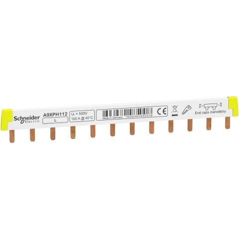 Schneider Electric A9XPH112 Acti 9 Comb Busbar 1 Kutup 12 Modül