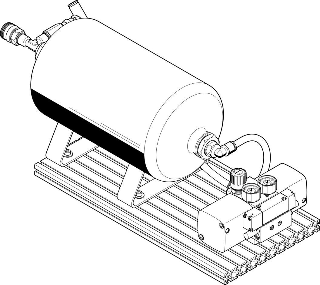Festo 552931 DPA-40-16-CRVZS5 basınç yükselticisi