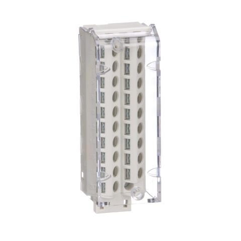Schneider Electric BMXFTB2010 20 Yollu Çıkarılabilir Vida Kelepçesi Terminal Bloğu - 1 Veya 2 X 0,34..1,5 Mm2