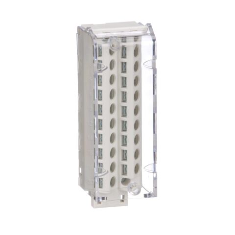 Schneider Electric BMXFTB2010 20 Yollu Çıkarılabilir Vida Kelepçesi Terminal Bloğu - 1 Veya 2 X 0,34..1,5 Mm2