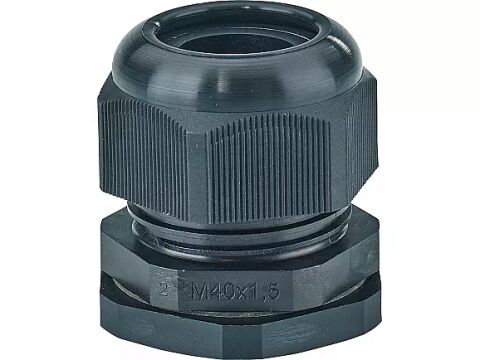 Hensel ASS 40  Kablo Rakoru; IP66/67/69, M40, PA, H/S F, FR, RAL 9005 (Siyah)