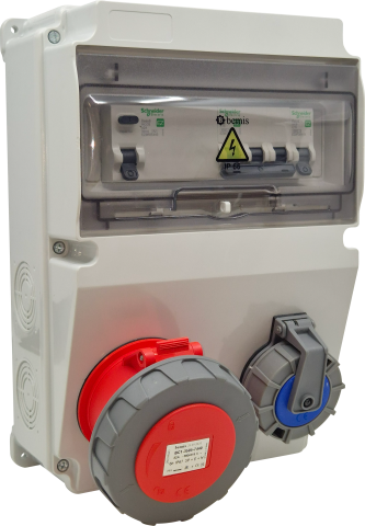 Bemis BD2M6130-1020-X 5/32A 1 Ad. Ön - 1/16A 1 Ad. Ön Otomatlı Ip66 Kombinasyon (Taşınabilir Mobil Cihaz Kullanımına Uygundur)