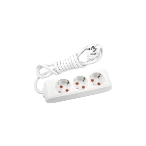 Viko 90113305 Multi-Let Üçlü Grup Priz 5 MT Kablolu