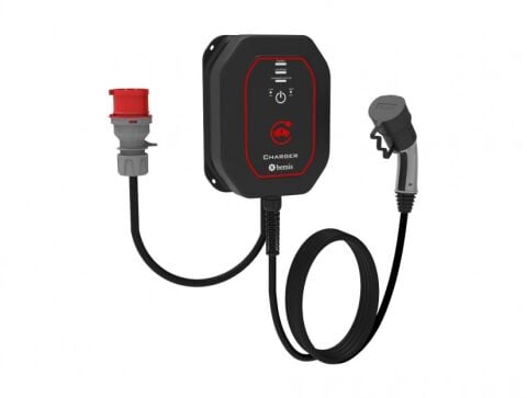 Bemis BEV-1011-0105 Charger 2 (5/32A. Fişli) 5M. Kablolu 11 - 22 Kw Trifaze 16 - 32A Araç Şarj İstasyonu
