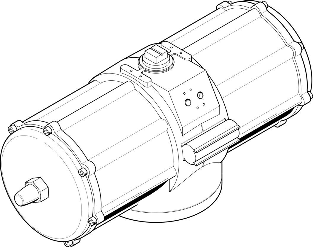 Festo 553190 DAPS-5760-090-R-F25-T6 Döner aktüatör