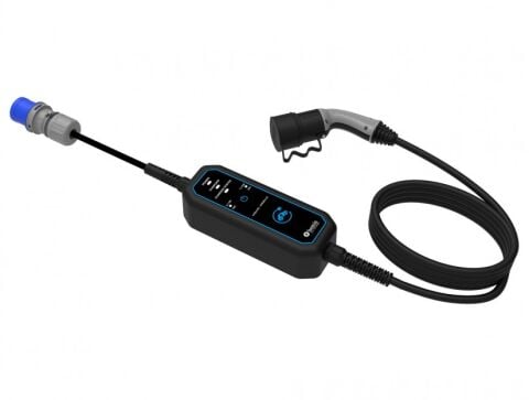 Bemis BEV-1221-0001 Mono Mobile 5 Metre 3,7 - 7,4 Kw 16A - 32A Çanta - 3/32A Priz, 1/16A Fiş Dönüştürücü