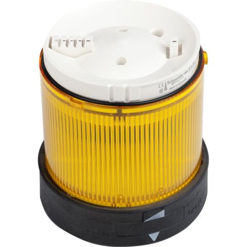 Schneider Electric XVBC38 Işıklı Kolon - 250V 10W Sabit Sarı