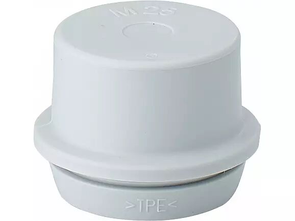 Hensel ESM 25  Geçmeli/Elastik Membran Tip Rakor; IP65, M25, H/S F, FR, RAL 7035 (Gri)