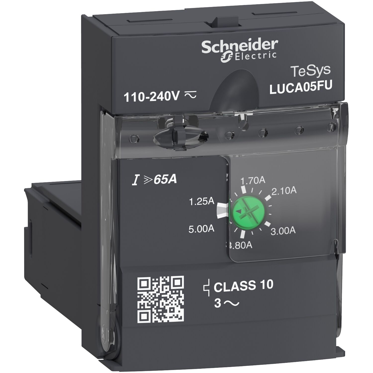 Schneider Electric LUCA05FU Tesys U Standart Kontrol 1.25-5A 110-220Vac/Dc
