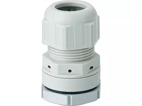 Hensel KBM 25  Kombi Havalandırma Rakoru; IP66/67, M25, H/S F, FR, RAL 7035 (Gri)