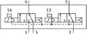 Festo 8042570 VUVG-BK14-T32C-AT-F-1H2L-S Selenoid valf
