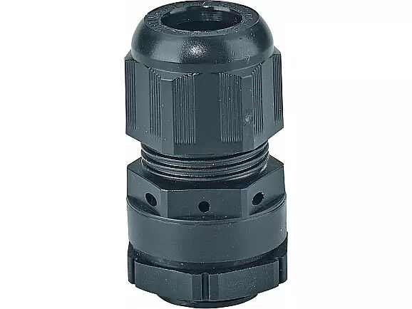 Hensel KBS 20  Kombi Havalandırma Rakoru; IP66/67, M20, H/S F, FR, RAL 9005 (Siyah)