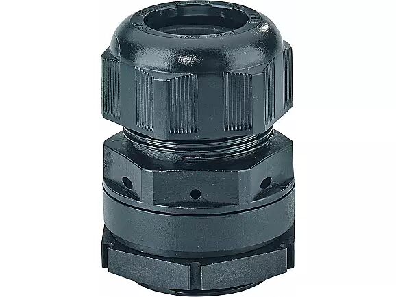 Hensel KBS 32  Kombi Havalandırma Rakoru; IP66/67, M32, H/S F, FR, RAL 9005 (Siyah)