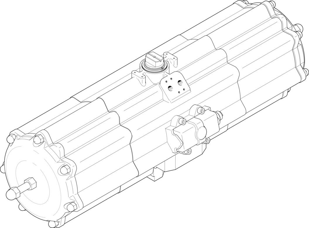 Festo 553247 DAPS-2880-090-RS4-F16-T6 Döner aktüatör