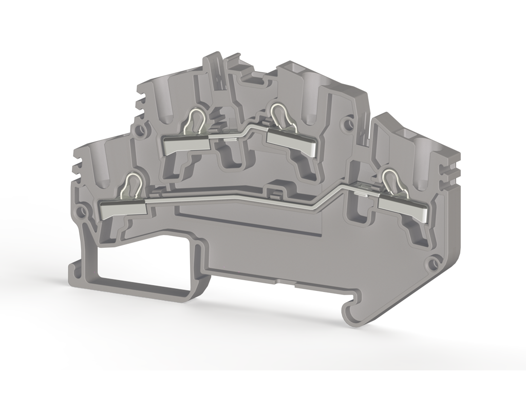 Klemsan 307699 PYK 2,5-M2F Gri Klemens