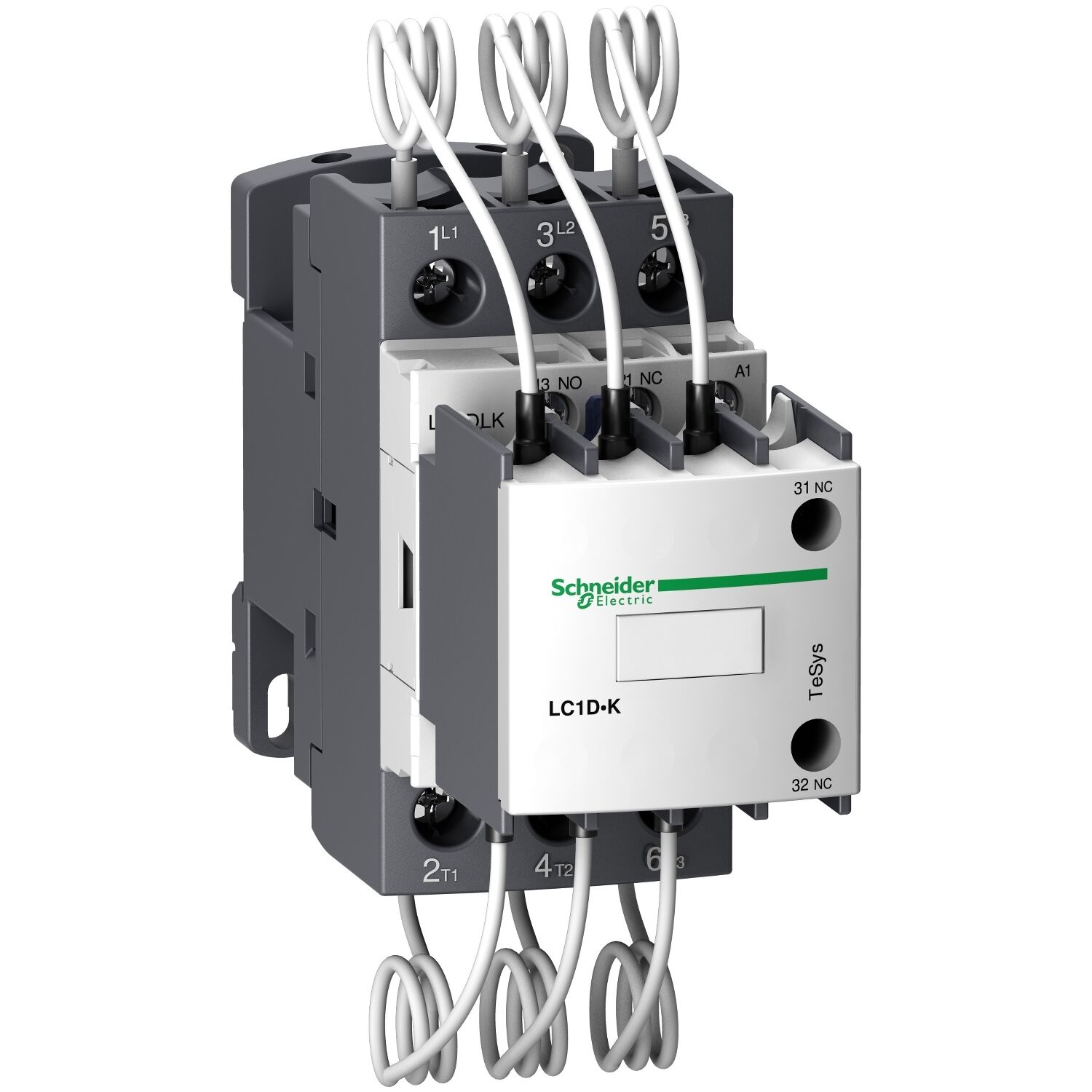 Schneider Electric LC1DLKM7 Tesys D Kompanz. Kontaktör 20Kvar 220Vac