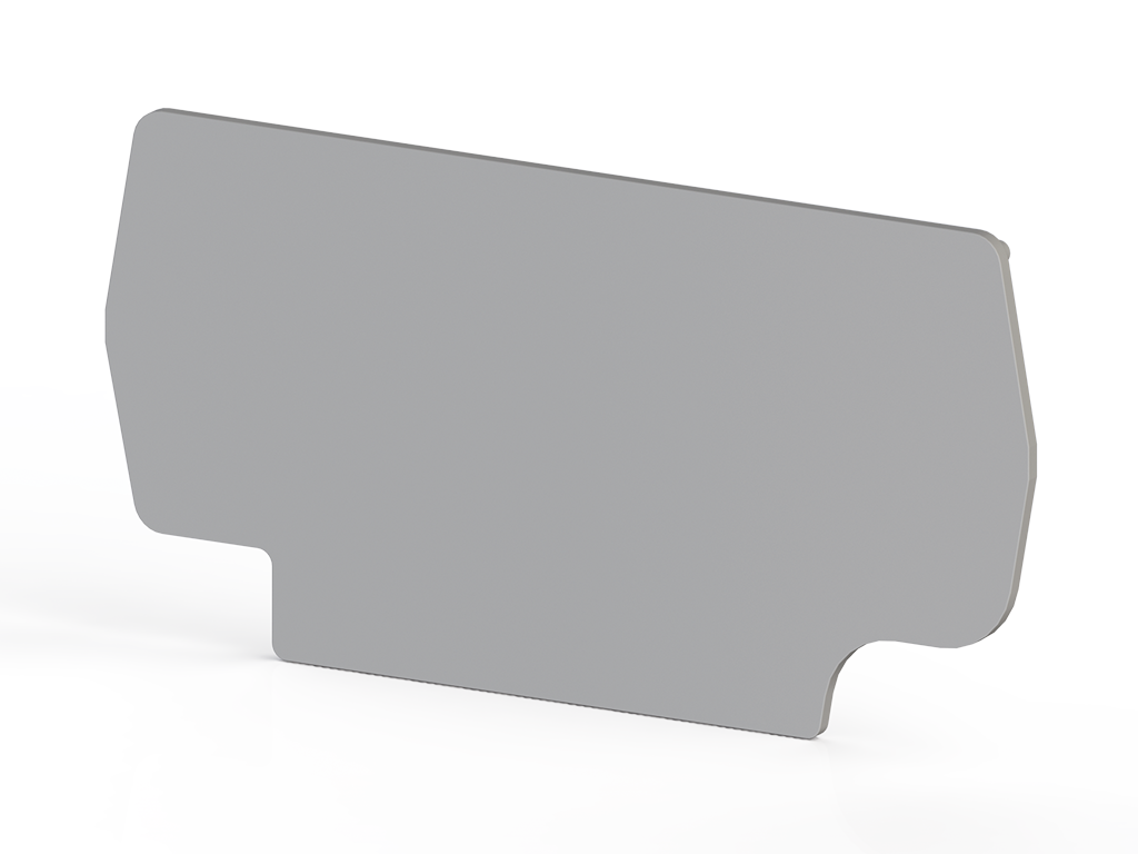 Klemsan 450439 NPP PYK 2,5 M2F Gri Nihayet Plakası