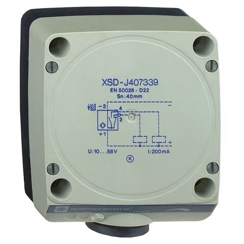 Telemecanique Sensors XSDH603629 Endüktif Sensör 80X80X40 Sn60Mm-24Vdc-S