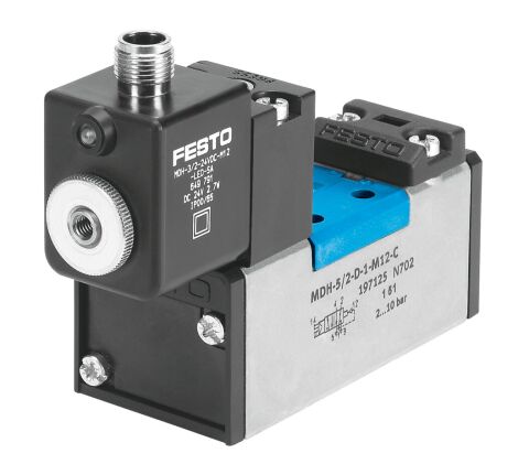 Festo 540813 MDH-5/2-D-2-FR-M12D-C Selenoid valf