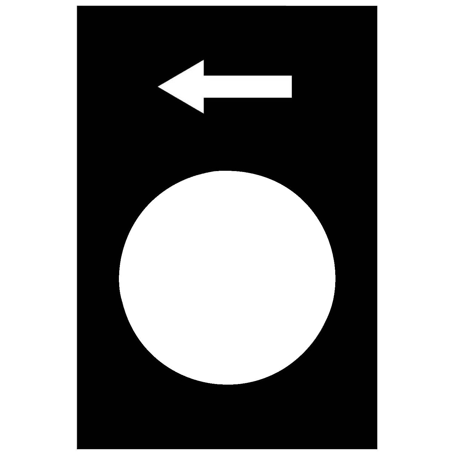 Schneider Electric ZB2BY2904 Yazı - 30 X 40 Mm - Siyah - Sol Veya Alt, Yavaş