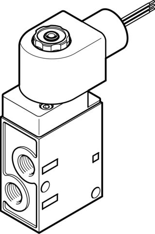 Festo 541649 Mfh-3-1/8-24-Ex Solenoid Valve