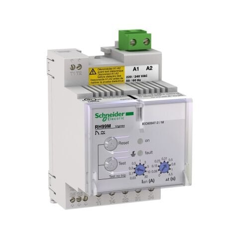 Schneider Electric 56173 Manuel Sıfırlamalı Toprak Kaçağı Rölesi Rh99M - 0,03..30 A - 0..4,5 Sn - 240 V