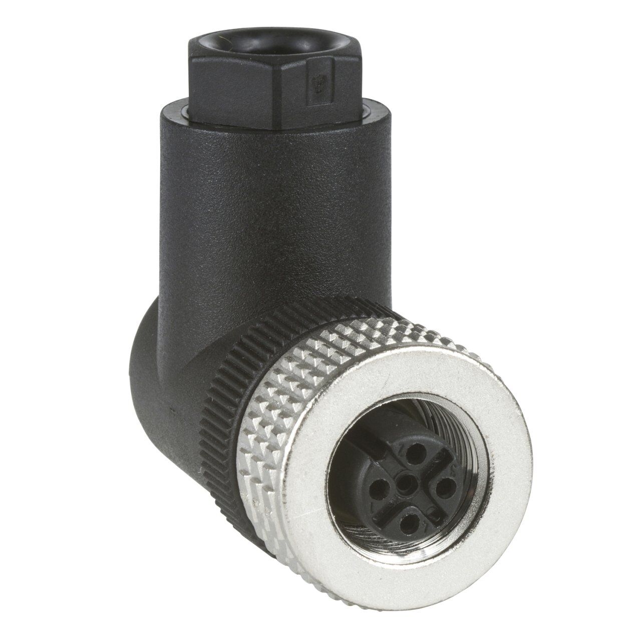 Telemecanique Sensors XZCC12FCM40B Kablolu Konnektör Dişi M12 4Pim Dirsekli