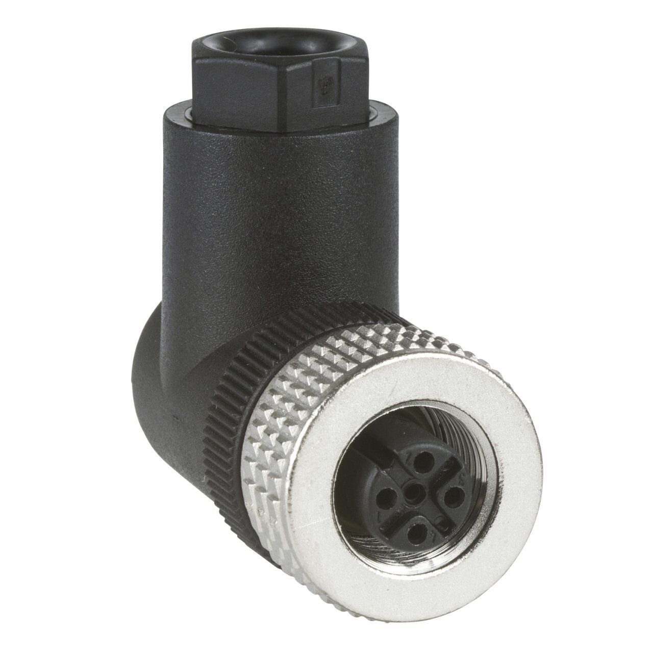 Telemecanique Sensors XZCC12FCM40B Kablolu Konnektör Dişi M12 4Pim Dirsekli