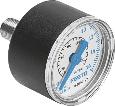 Festo 345395 Ma-40-16-1/8 Pressure Gauge