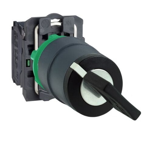 Schneider XB5AG61 Plastik 2 Pozisyonlu 1NO Yaylı Anahtar Buton
