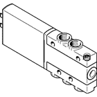 Festo 525113 MHE2-MS1H-5/2-M7 Selenoid valf