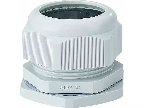 Hensel ADG 63  Kablo Rakoru; IP66, M63, PA, H/S F, FR, RAL 7035 (Gri)