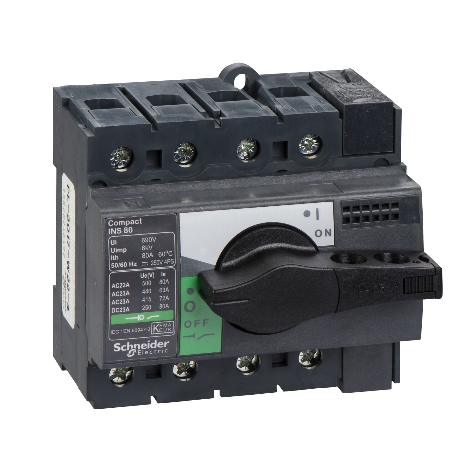 Schneider 28905 4P 80A INS80 Compact Yük Ayırıcı