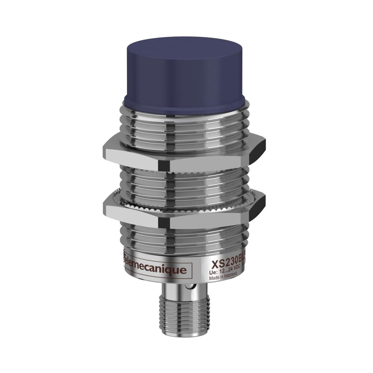 Telemecanique Sensors XS230BLPAM12 Endüktif Sensör Xs2 M30 - U63,4Mm - Pirinç - Sn15Mm - 12..24Vdc - M12