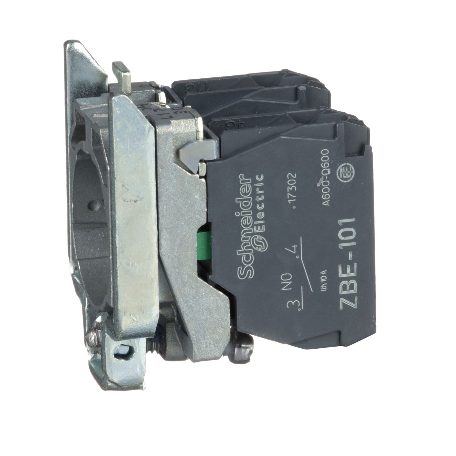 Schneider Electric ZB4BZ103 Gövde/Sabitleme Bilezikli Tek Kontak Bloğu 2Na Vida Kelepçesi Terminali