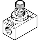 Festo 6308 GR-3/8-B tek yönlü akış kontrol valfleri