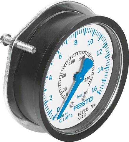 Festo 161131 FMAP-63-16-1/4-EN flanşlı hassas manometre