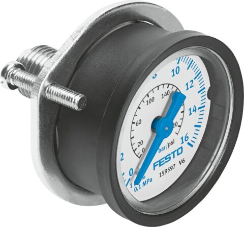 Festo 159603 FMA-63-16-1/4-EN flanşlı manometre