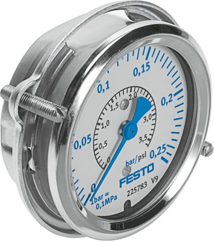 Festo 225783 FMA-63-0,25-C flanşlı manometre