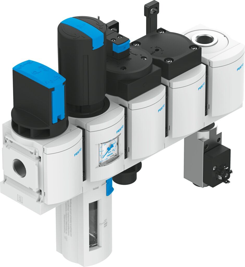Festo 550483 Msb4N-1/4:C3J1D7A1F3-Wp Service Unit Combination
