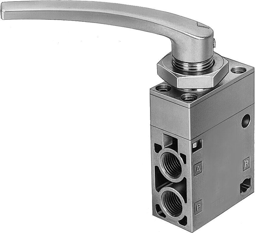 Festo 8987 H-3-1/4-B Kumanda kollu valf