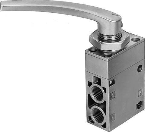 Festo 8987 H-3-1/4-B Kumanda kollu valf