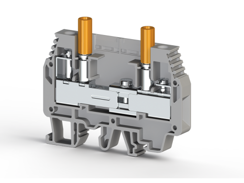 Klemsan 375690-WGO 3 Gri Kovansız Klemens