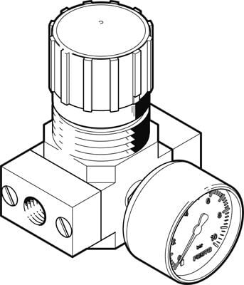 Festo 526263 LR-1/8-D-7-MICRO basınç regülatörü