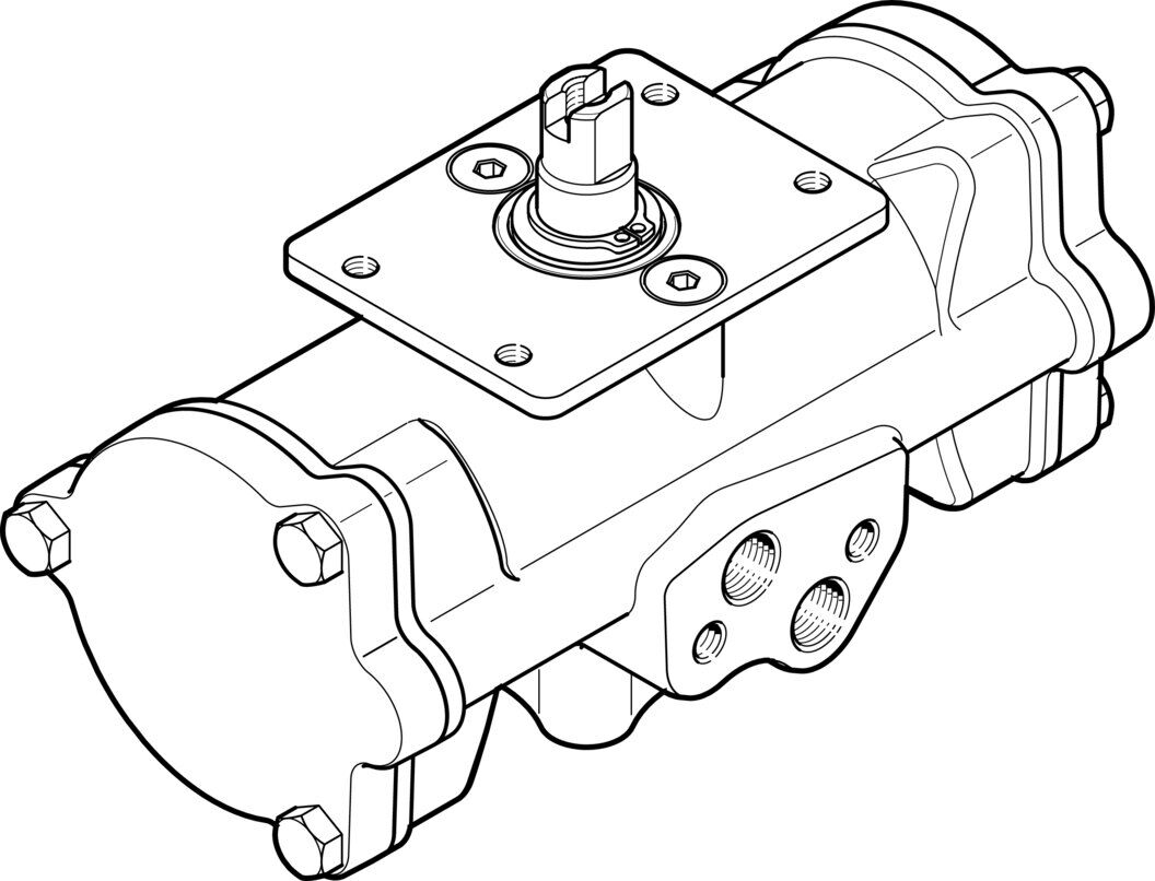 Festo 552870 DAPS-0030-090-R-F03-CR Döner aktüatör