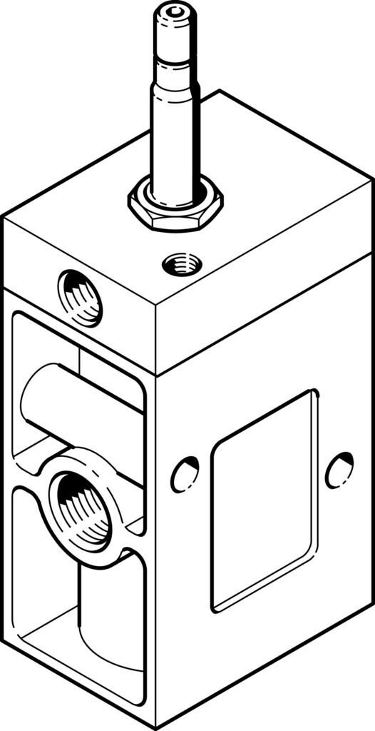 Festo 7983 MCH-3-1/2-S Selenoid valf