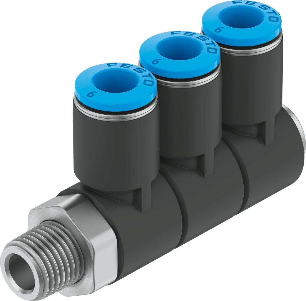 Festo 153227 QSLV3-1/4-10 Çoklu dağıtıcı
