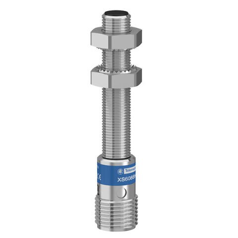 Telemecanique Sensors XS608B1PCM12 Endüktif sensör XS6 M8 - L62mm - paslanmaz çelik - Sn2.5mm - 12..48VDC - M12